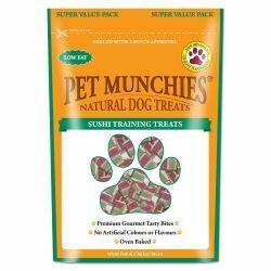 Pet Munchies Natural Sushi Training Treats Super Value Pack, 150g