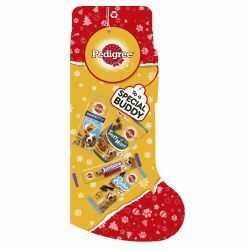 Pedigree Christmas Stocking Gift Adult Dog Treats Mixed, 367g