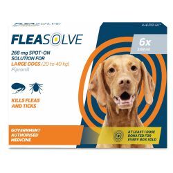 Fleasolve Spot on flea treatment - Dog