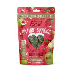 Burgess Excel Nature Snacks Winter Berry Bakes 60G
