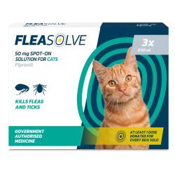 Fleasolve spot on flea treatment - Cat