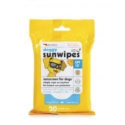 Petkin Doggy Sunwipes Sunscreen - 20 Wipes