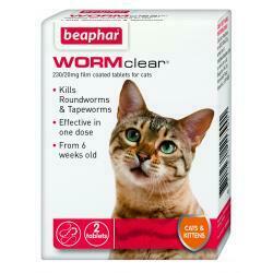 Beaphar WORMclear Cat, 2tabs