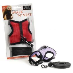 Small 'N' Furry Walk 'N' Vest 'N' Leash - Medium