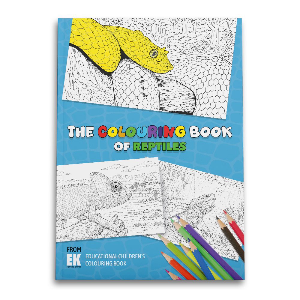 Exotics Keeper Colouring Book
