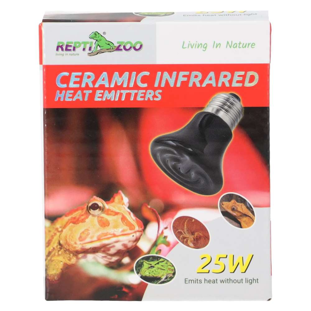 RZ Ceramic Heat Emitter, Black