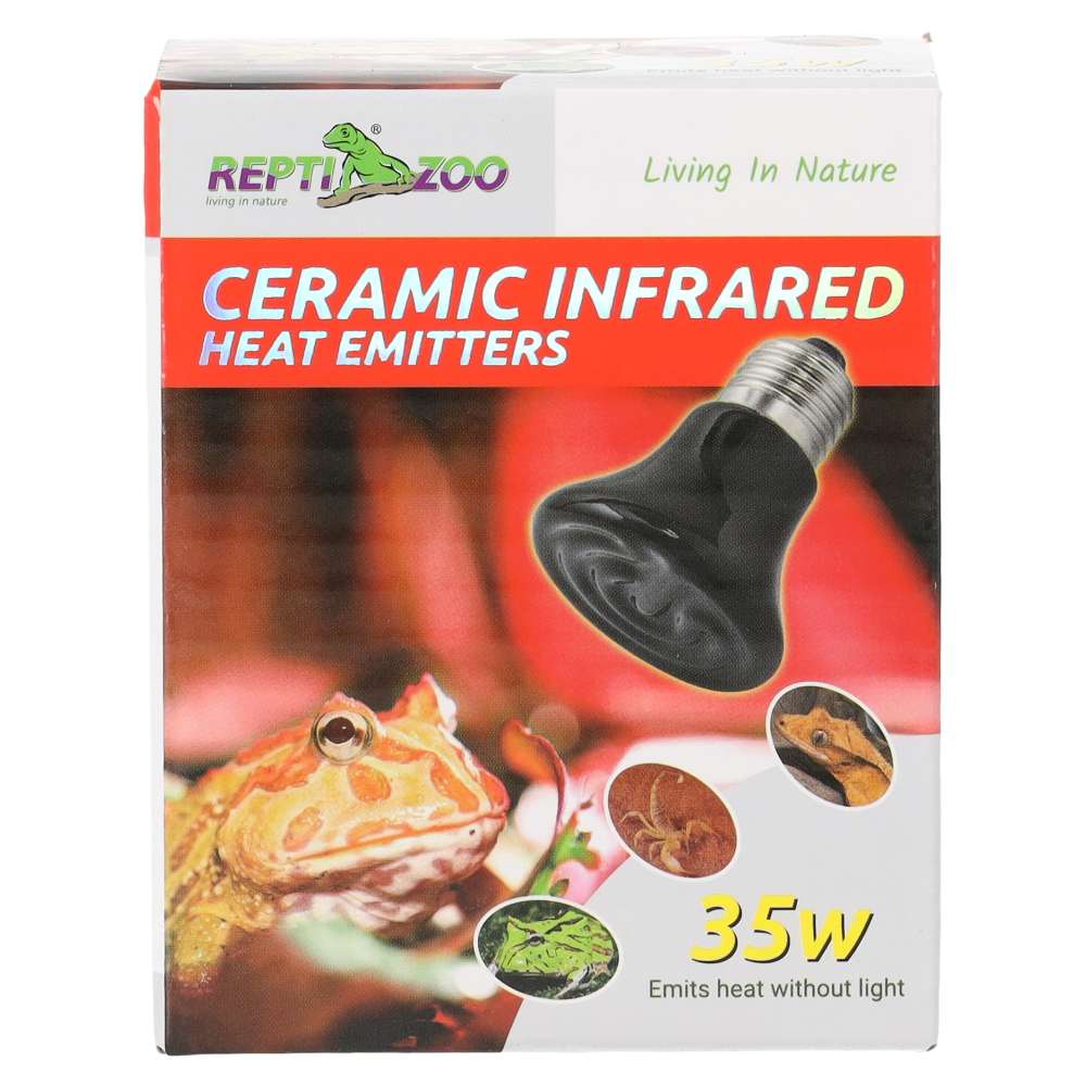 RZ Ceramic Heat Emitter, Black
