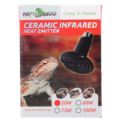 RZ Ceramic Heat Emitter, Black