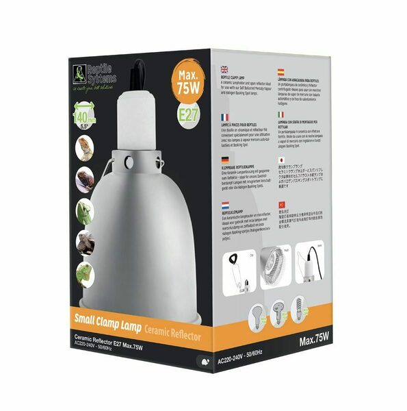 RS Ceramic Reflector Clamp Lamp