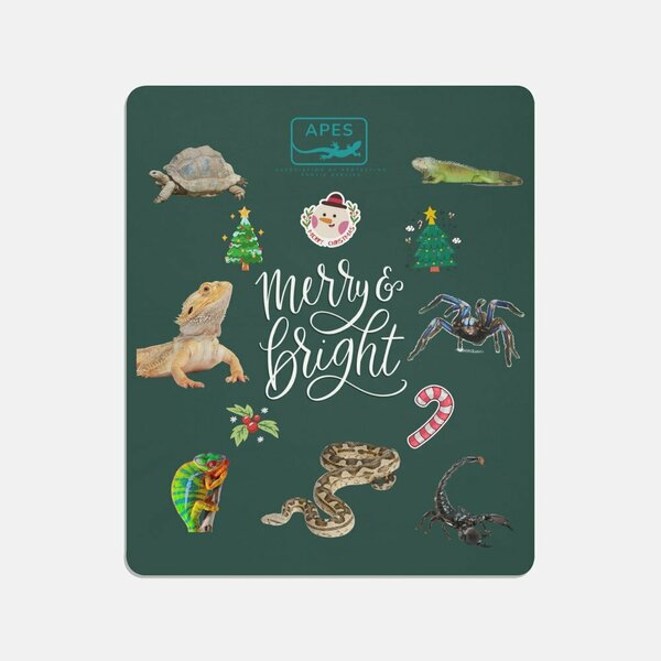 APES X-Mas Blanket 127 x 152 cm