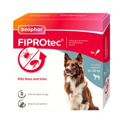 Beaphar FIPROtec Spot On Dog 4 pipette, 4tmnt
