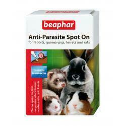 Beaphar Spot On Rabbit & Guinea Pig, 4pip