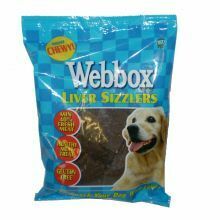 Webbox Sizzlers With Liver, 150g