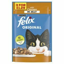 Felix Original Chicken In Jelly Wet Cat Food 3/£1.29