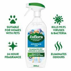 Zoflora Pet Disinfectant Spray Mountain Air, 800ml